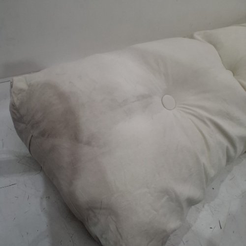 DURABLE TUFTED INDOOR/OUTDOOR BENCH CUSHION - 46" X 17" - CREAM image 4