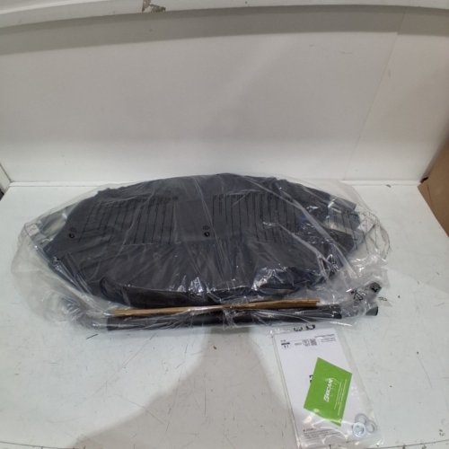 BCAN 48" FOLDING MINI FITNESS TRAMPOLINE WITH ADJUSTABLE FOAM HANDLE - BLACK (MODEL:TX-6389) image 2