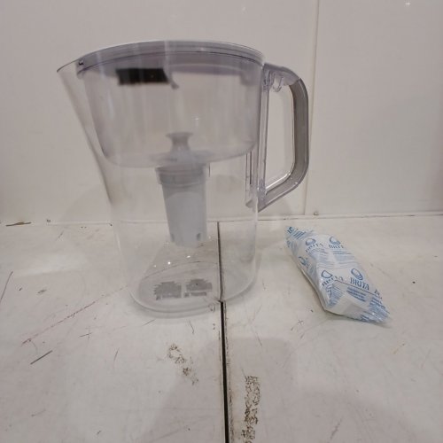 BRITA CHAMPLAIN LARGE 10-CUP PITCHER WITH 2 FILTERS - WHITE (MODEL: 1652023) image 2