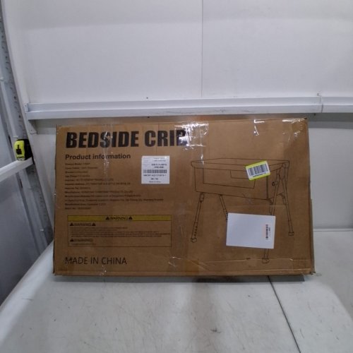 MINOBUB ADJUSTABLE HEIGHTS BABY BASSINET BEDSIDE SLEEPER - 35" X 21" - KHAKI (MODEL: PX001) image 6