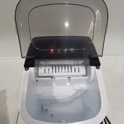 EUHOMY COUNTERTOP ICE MAKER MACHINE WITH HANDLE - 26LB A DAY - STAINLESS STEEL (MODEL: IM-06S) image 2