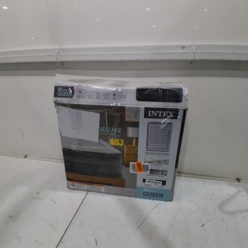 INTEX DURA BEAM PLUS DELUXE PILLOW REST RAISED AIRBED QUEEN SIZE 22" HIGH image 6