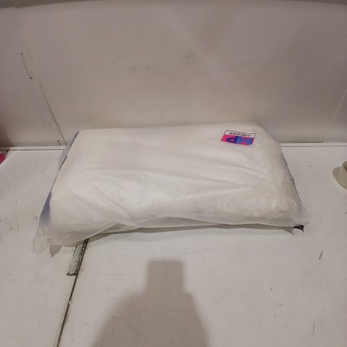 GOOD SLEEP NECK PROTECTION ORTHOPEDIC PILLOW - STANDARD - WHITE / BLUE image 4