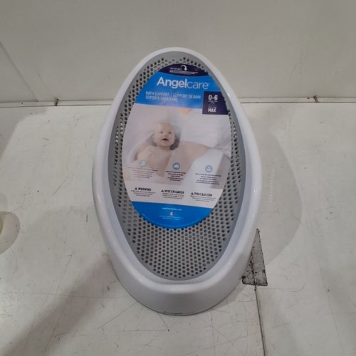 ANGELCARE BABY BATH SUPPORT - 0 TO 6M/20LBS MAX - GREY/WHITE (MODEL: ‎ST-01-PK-CA / I000545) image 2
