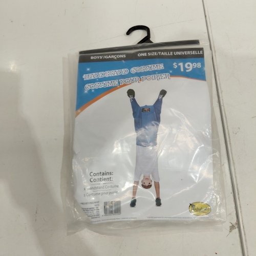PARTYHOLIC HANDSTAND COSTUME - OSFM - BLUE/WHITE (MODEL: 19078C) image 3