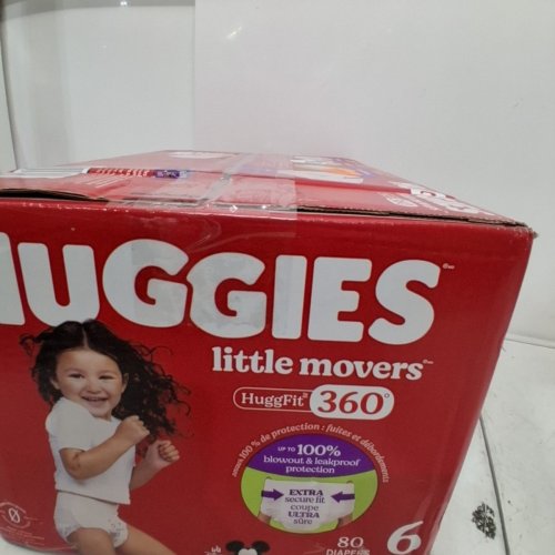 80PK HUGGIES LITTLE MOVERS HUGGFIT 360 - SIZE 6- MICKEY MOUSE (MODEL: 00036000566130) image 3