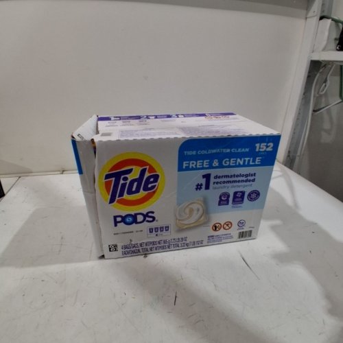 4 (38PK) TIDE PODS COLD WATER - FREE AND GENTLE - 32OZ/EACH (152 TOTAL) image 2
