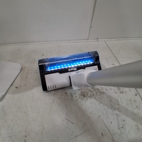 SHARK CLEAN & EMPTY CORDLESS STICK VACUUM & AUTO-EMPTY SYSTEM, SELF CLEANING BRUSHROLL, HEPA FILTRATION - WHITE/BLUE - (MODEL:BU3521C) image 7