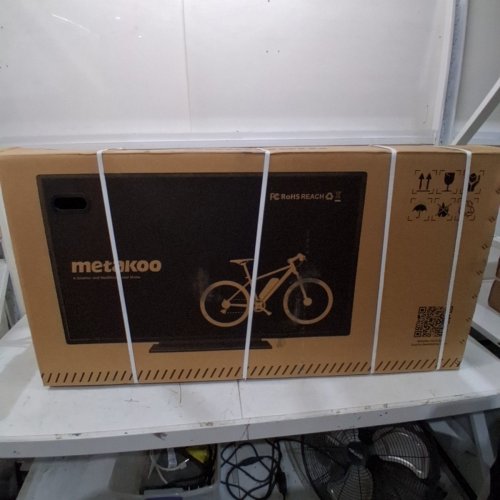 METAKOO CYBERTRACK 100 ELECTRIC MOUNTAIN BIKE WITH 10.4AH REMOVABLE BATTERY - 26" WHEELS, 91 KMS MAX RANGE- BLACK - (MODEL: CYBERTRACK 100-BLACKUSAGYLN1022658) image 2