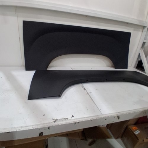 REAR WHEEL ARCH PANELS REPLACEMENT - FITS 2007- 2013 GMC SIERRA 1500,2500 HD & 3500 HD - BLACK image 4
