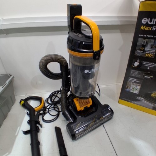 EUREKA MAXSWIVEL PRO UPRIGHT VACUUM CLEANER - 120 V - BLACK / YELLOW (MODEL: NEU350C) image 4