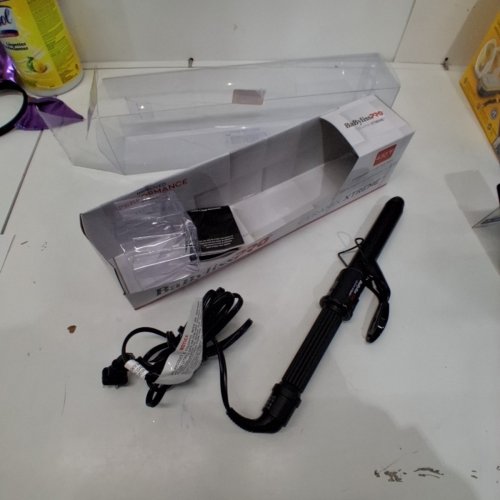 BABYLISSPRO CERAMIC CURLING IRON WITH SPRING HANDLE - 1" - BLACK (MODEL: BABC100SNC) image 3