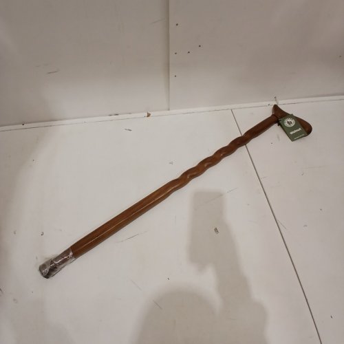 BRAZOS PREMIUM WALKING STICKS & CANES WOODEN TWISTED WALKING CANE - 34.5" - WALNUT image 3