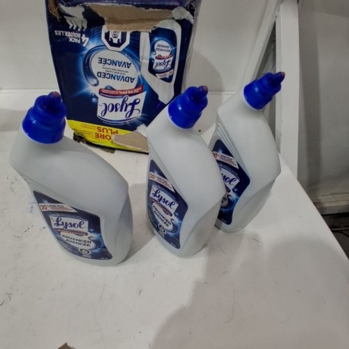 4PK LYSOL ADVANCED TOILET BOWL CLEANER - 946ML/BOTTLE (MODEL: 937319) image 2