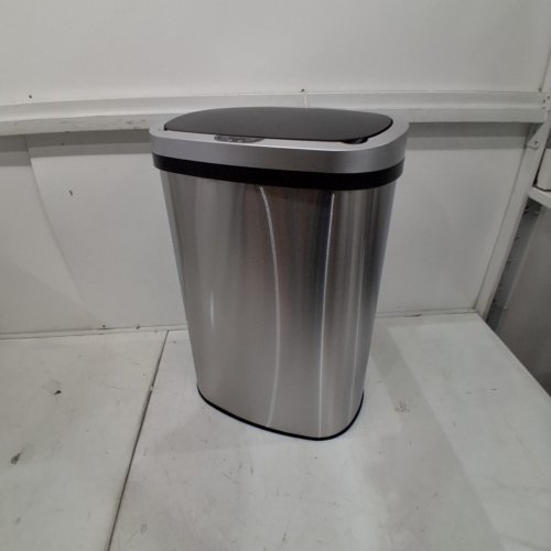 FDW MOTION SENSOR TOUCHLESS LID GARBAGE CAN - 50 LITRE - SILVER (MODEL: TC1350R-SS ) image 3