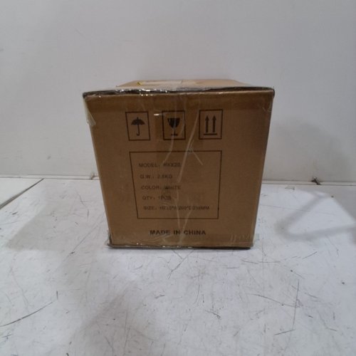 ELECTRONIC HOME SAFE - COMPACT DIGITAL LOCKING SAFE BOX WITH KEY OVERRIDE 0.25 CU. FT - WHITE (MODEL: BXX20) image 2