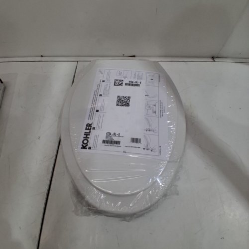 KOHLER RUTLEDGE READYLATCH QUIET CLOSE ELONGATED TOILET SEAT - 18.62" - WHITE (MODEL: 4734-RL-0) image 3