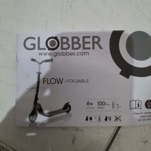 GLOBBER FLOW 125 FOLDABLE SCOOTER - PINK (MODEL: 473-114) image 2