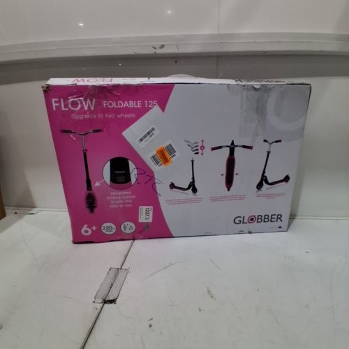 GLOBBER FLOW 125 FOLDABLE SCOOTER - PINK (MODEL: 473-114) image 6