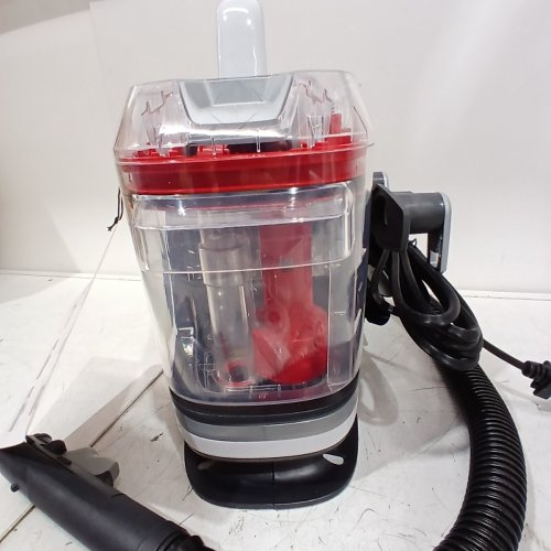 HOOVER CLEANSLATE PORTABLE CARPET & UPHOLSTERY SPOT CLEANER & STAIN REMOVER - 40OZ DUAL TANKS - RED/GREY (MODEL: FH14001VCD) image 6