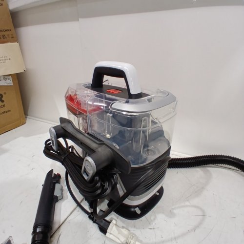 HOOVER CLEANSLATE PORTABLE CARPET & UPHOLSTERY SPOT CLEANER & STAIN REMOVER - 40OZ DUAL TANKS - RED/GREY (MODEL: FH14001VCD) image 7