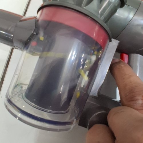 CASDON LITTLE HELPER DYSON CORD-FREE VACUUM CLEANER TOY - GREY/ORANGE (MODEL: 68702) image 2