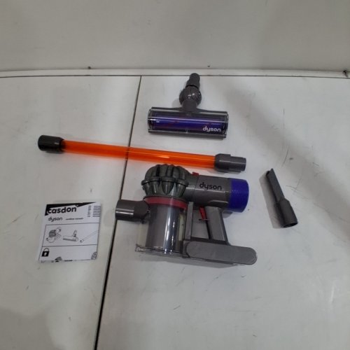CASDON LITTLE HELPER DYSON CORD-FREE VACUUM CLEANER TOY - GREY/ORANGE (MODEL: 68702) image 3