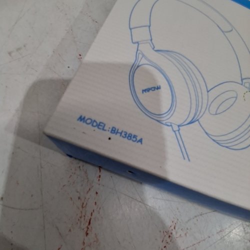 KID'S MPOW WIRED FOLDABLE HEADPHONES WITH VOLUME CONTROL - BLUE / YELLOW (MODEL: BH385A) image 2