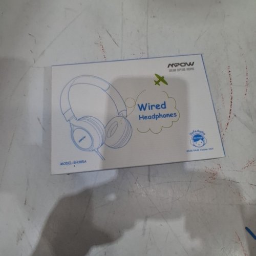 KID'S MPOW WIRED FOLDABLE HEADPHONES WITH VOLUME CONTROL - BLUE / YELLOW (MODEL: BH385A) image 4