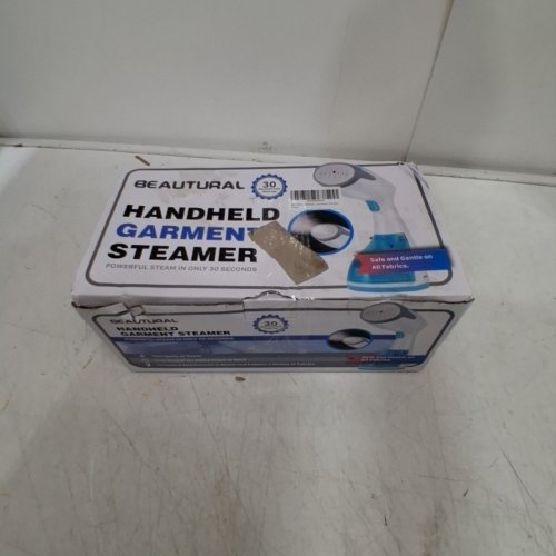 BEAUTURAL HANDHELD STEAMER - WHITE/AQUA (MODEL: 722NA-0001) image 4