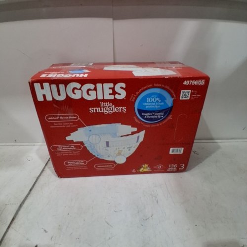68PK HUGGIES LITTLE SNUGGLERS DISPOSABLE DIAPERS - SIZE 3 - DISNEY BABY WINNIE THE POOH image 5