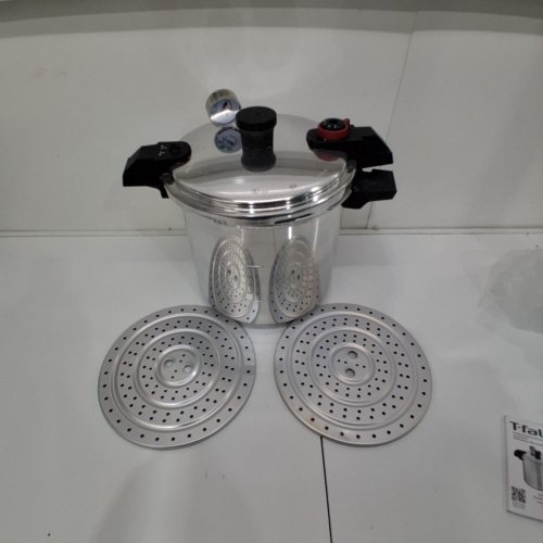 T-FAL CANNER & PRESSURE COOKER - 22QT - ALUMINUM- (P3105231) image 2