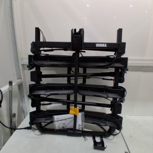 THULE OUTPACE COMPACT FOLDABLE LIGHTWEIGHT 3 BIKE HITCH RACK FOR MOST BIKES - BLACK image 2
