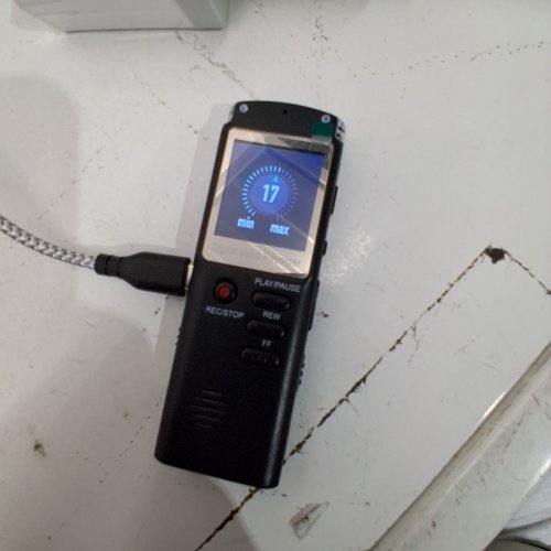 MINI DIGITAL VOICE RECORDER WITH SMALL DICTAPHONE AUDIO PLAYER LECTURE WITH MP3 USB PORT - BLACK image 3