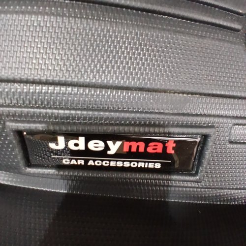 4PC JDAYMAT TPE ALL-WEATHER FLOOR MAT & CARGO/TRUNK LINER SET FOR CHEVROLET BLAZER 2019-25 MODELS - BLACK image 8