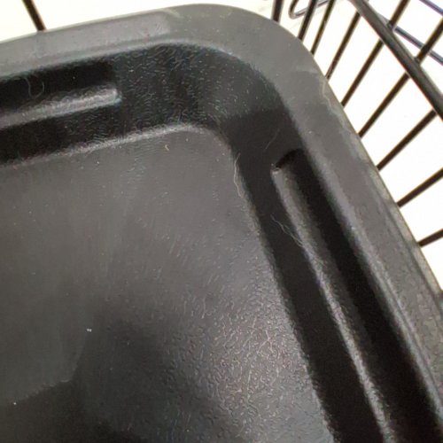 AMAZON BASICS FOLDABLE METAL WIRE DOG CRATE WITH TRAY, SINGLE DOOR, 30" X 19" X 21", BLACK image 5