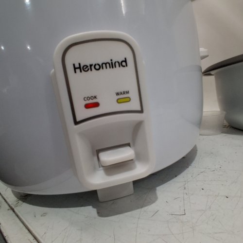 HEROMIND COMMERCIAL RICE COOKER WITH QUICK COOK & AUTO HEAT - 90 CUPS - WHITE (MODEL : A-059-SYDFB) image 6