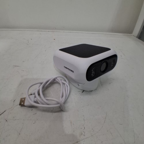 CINMOORE SOLAR AI WI-FI SECURITY 2 K HD CAMERA, AI DETECTION, DUAL-BAND WIFI 2.4G/5G, COLOR NIGHT VISION - WHITE (MODEL: CM-BC7WU) image 2