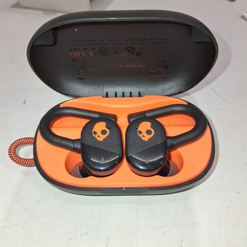 SKULL CANDY TRUE WIRELESS ACTIVE EAR BUDS, PUSH PLAY ACTIVE - BLACK (MODEL: S2PPW) image 5