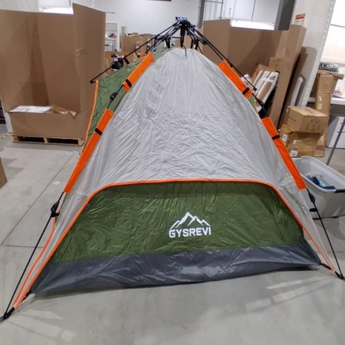 GYSREVI AUTOMATIC POP UP DOME CAMPING TENT 2-3 PERSON - WATERPROOF/WINDPROOF - GREEN image 2