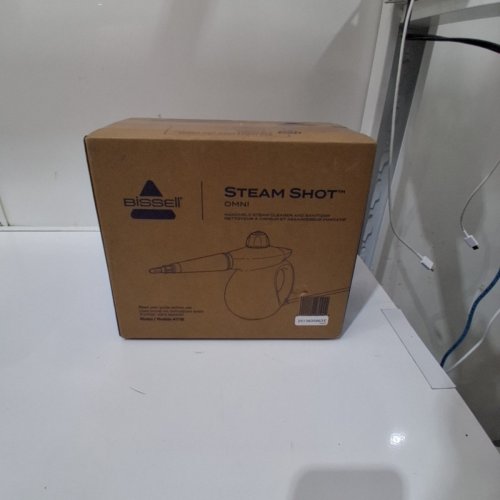 BISSELL STEAM SHOT OMNI HANDHELD HARD SURFACE STEAM CLEANER- BLACK (MODEL: 4171B) image 2