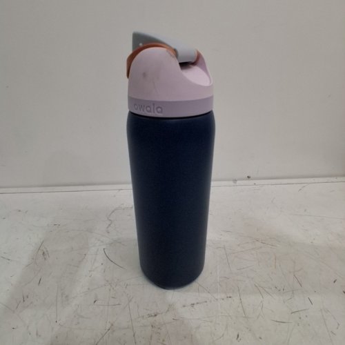 OWALA FREESIP STAINLESS STEEL INSULATED WATER BOTTLE - 32OZ - BLUE/PURPLE image 2