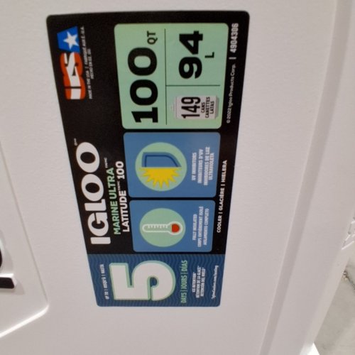 IGLOO MARINE ULTRA COOLER - 100QT - WHITE image 7