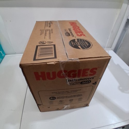 168PK HUGGIES LITTLE MOVERS DIAPERS HUGGFIT WITH 360° WAISTBAND - SIZE 3 image 2