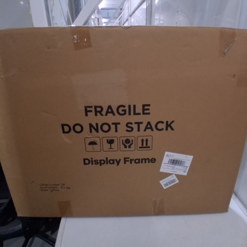 KCRASAN JERSEY DISPLAY FRAME CASE - 31" X 23" - BLACK image 4