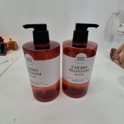2PK HAPPY BATH PERFUMED BODY WASH - CHERRY BLOSSOM - 883ML/EACH image 2