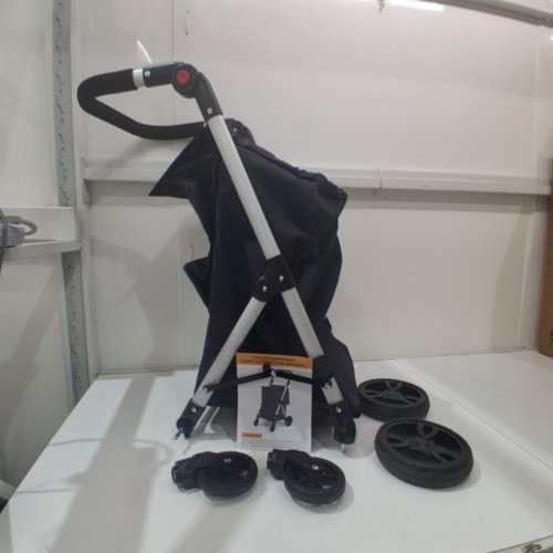 KIFFLER FOLDABLE UTILITY CART - 55L CAPACITY - BLACK (MODEL: ZT-008) image 2