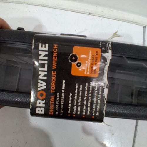 BROWNING DIGITAL TORQUE WRENCH - 15-150FT/LBS, 1/2" DRIVE - BLACK image 4