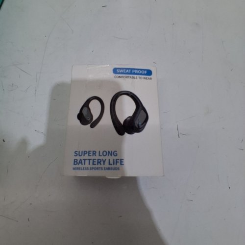 ANINUALE WATERPROOF TRUE WIRELESS BLUETOOTH EARPHONES / EARBUDS / HEADPHONES WITH DIGITAL DISPLAY - BLACK - (MODEL: BX17) image 5