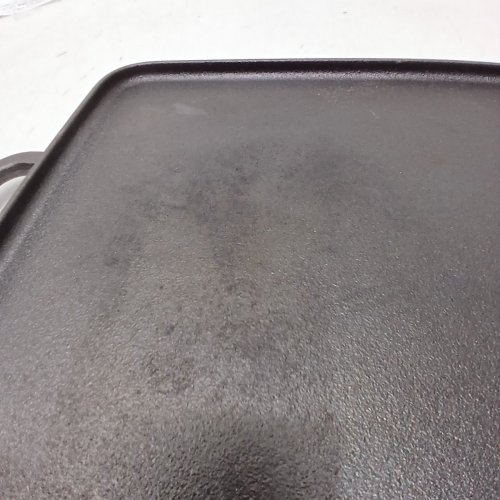 BOBBY FLAY X GREENPAN REVERSIBLE CAST IRON GRILL GRIDDLE - 16.75" X 11.4" - (MODEL: 1995033) image 4